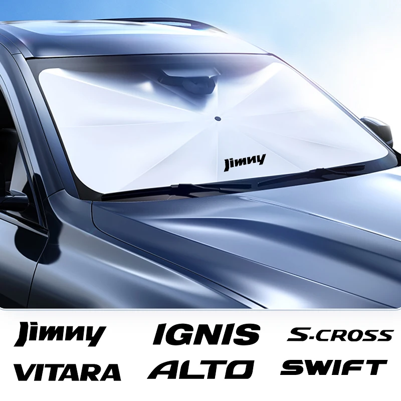 Car front windshield sunshade suitable for Suzuki Jimny Grand Vitra Equatorial Ignis Baleno Sx4 Swift Alto accessories