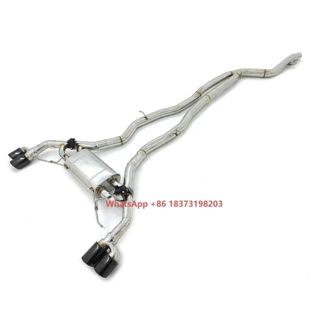 

G01 G02 X3 X4 M40i Exhaust B58 3.0T 2018-2024 Valved Muffler Catback with Quad Tips