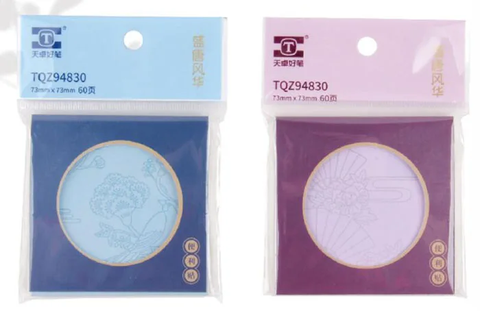 1PC Sticky Notes Self Adhesive Memo Paper Notepad  Notes Paper 60 Sheets Per Pad Office Supplies(SS-1064)