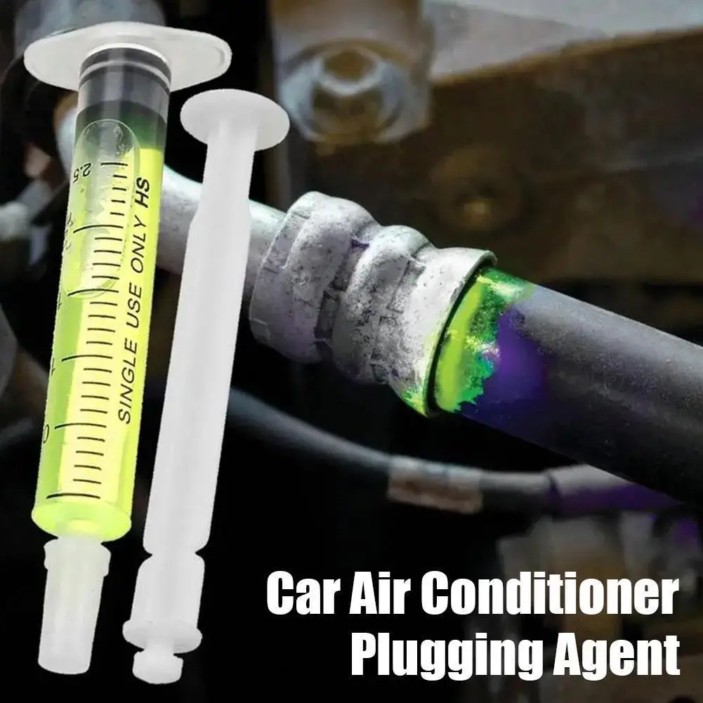 Automotive Air Conditioning Leak Detection Tool Leak Detection Fluorescent Repair Agent High Concentration Fluorescent Agent