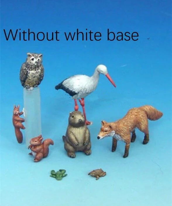 

1:35 Die-cast Resin Small Animal Scene Layout Model Assembly Kit Name