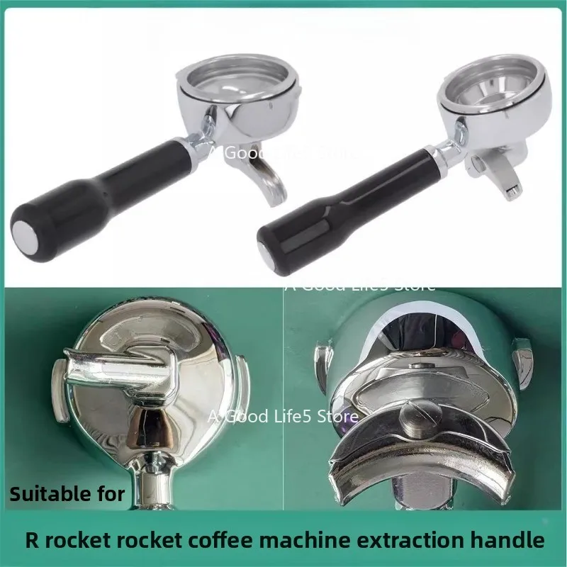 

Apply To Rocket ROCKET Boxer/R58/60V/APP/R9 Coffee Machine Single Double Bottomless Handle Handle