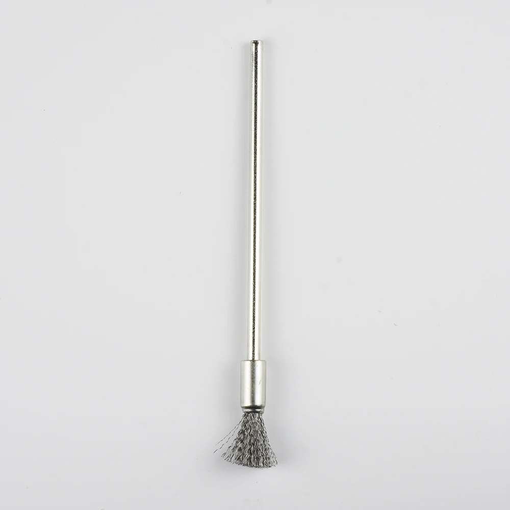 3/6/10pcs/set Stainless Steel Wire Wheel Brush Dremel Rotary Tool for Mini Drill Dremel Polishing Dremel Coil Atomizer Cleaning