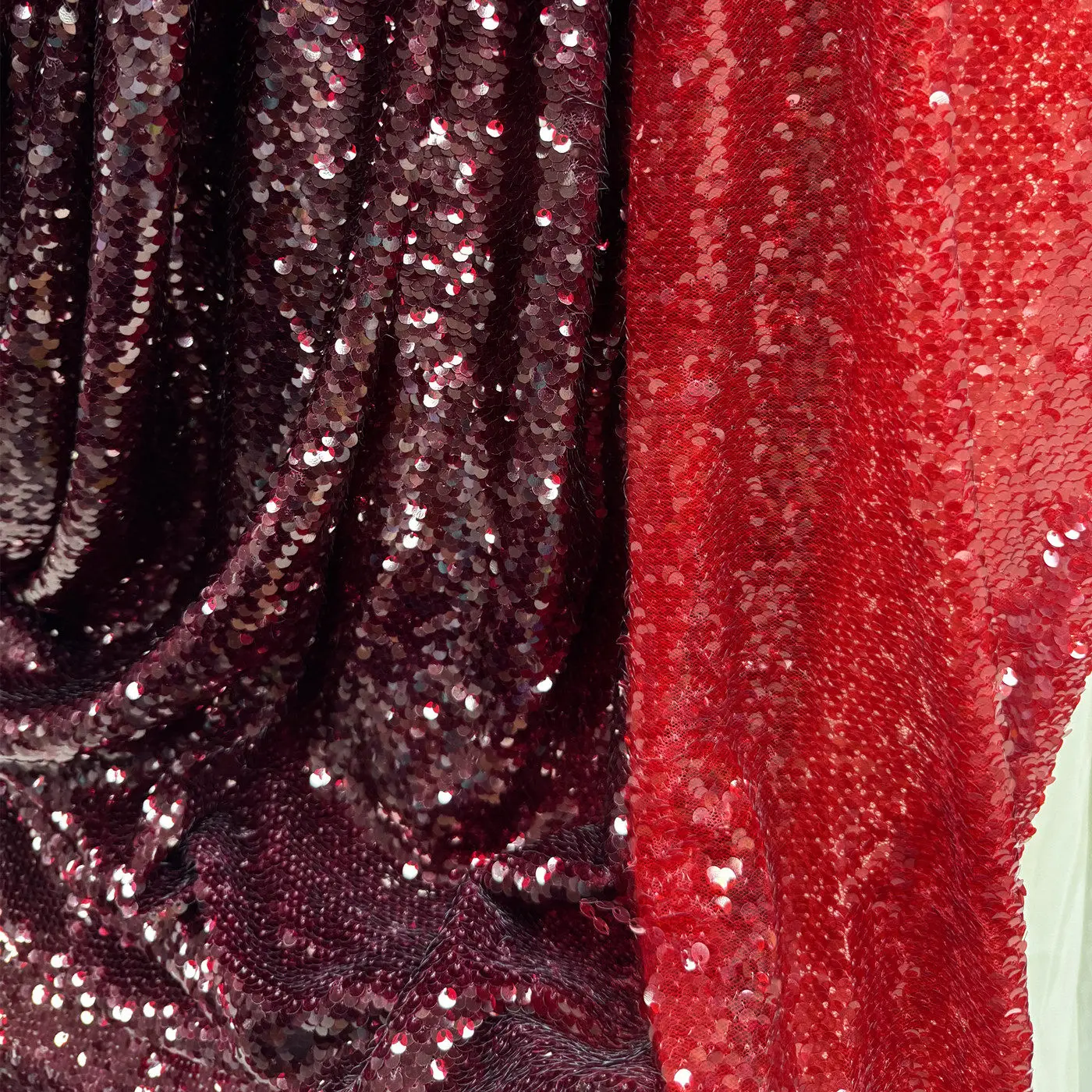5mm Burgundy Full Sequin Embro - Embroidery Underlay ulasan dan harga