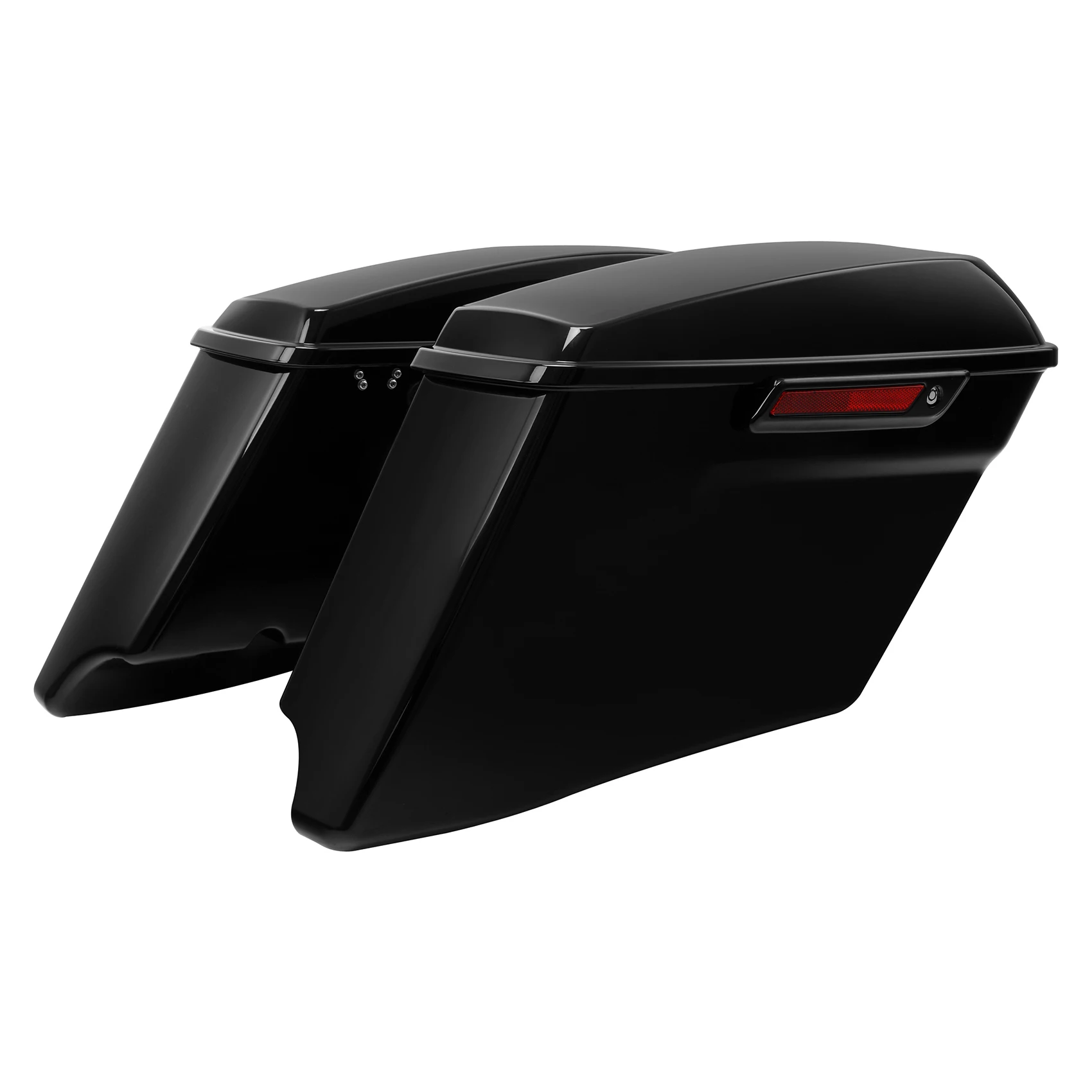 

4" Stretched Hard Saddlebag Bags Fit For Harley CVO Touring Road Glide 2014-Up
