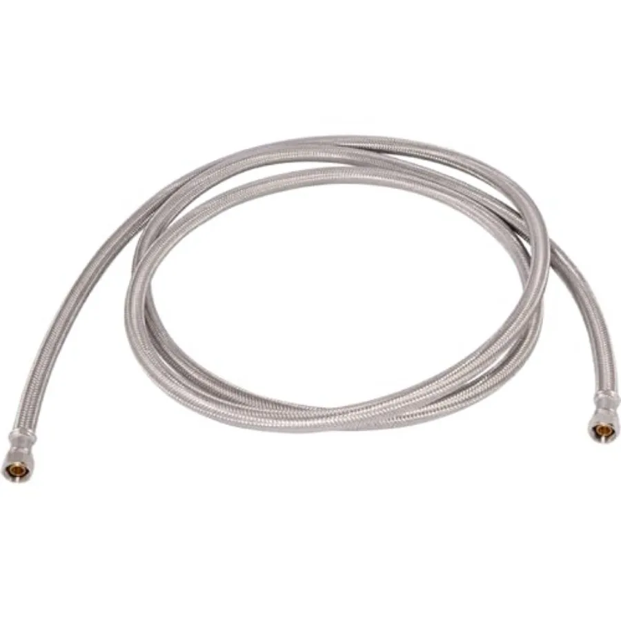 

96 ch Steel-Flex Flexible Faucet Connector, 3/8 ch x 3/8 ch Compression Connection, Braided Staless Steel Faucet Supply Le, 480