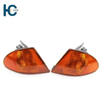 63136902766 63136902765 2個左右方向燈角燈,適用於BMW3系列E46轎車,透明,1998-2005款 10 最佳銷售 透明 E46 尾燈 - №2