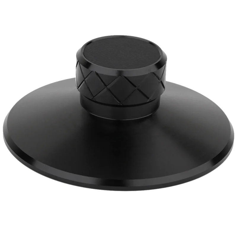 

New-Vinyl Turntable Weight Metal Disc Stabilizer Vibration Reducer Record Clamp Turntables Black Easy Install Easy To Use