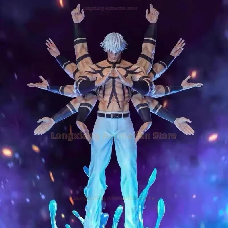 شحن على مدار 24 ساعة شخصية أوروتشي ملك المقاتلين 97 ستريت فايتر هدية تمثال نموذج متحرك مجموعة هدايا