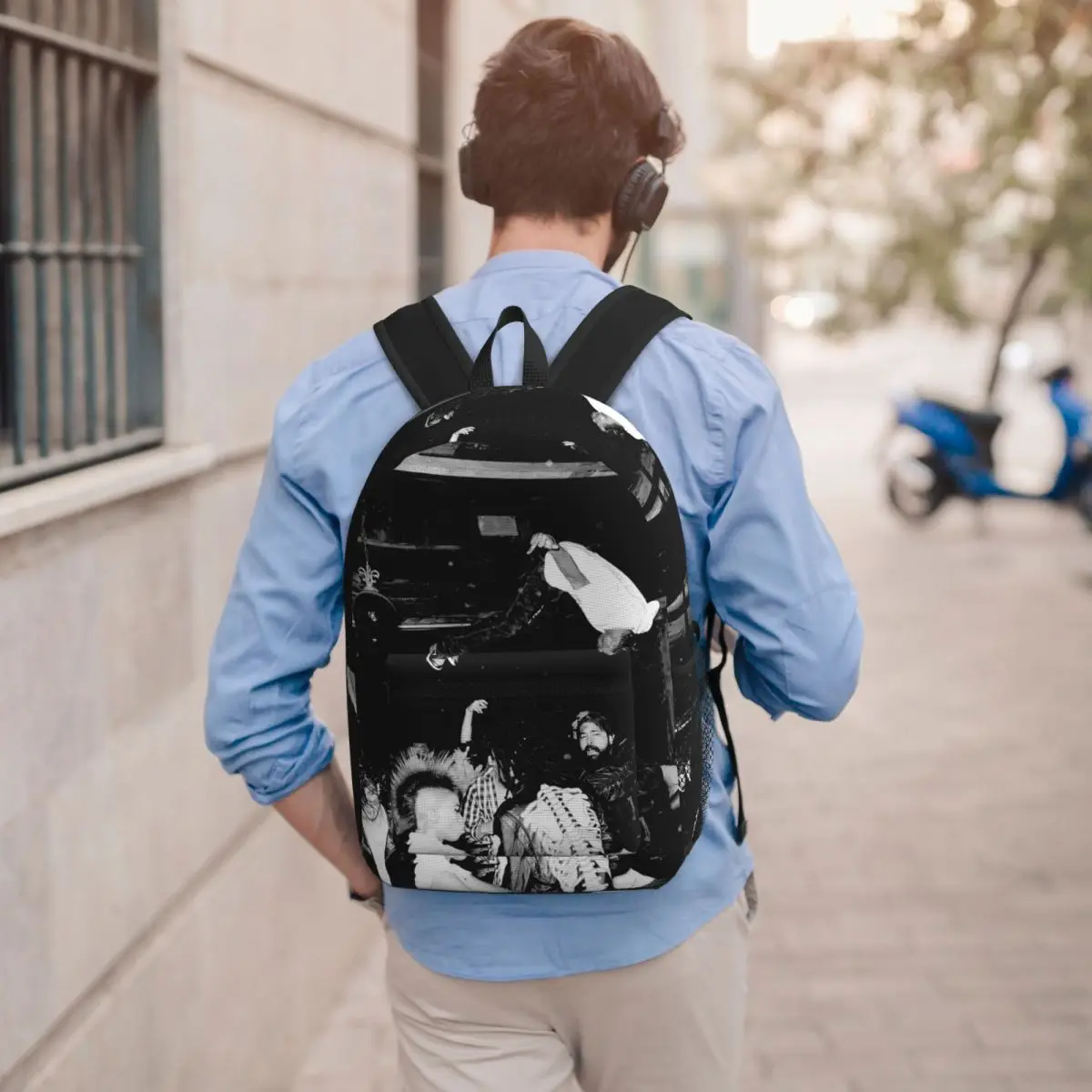 

Rapper Playboi Carti Die Lit Backpack Student BookBag Children School Bag Computer Shoulder Bags for Men Women
