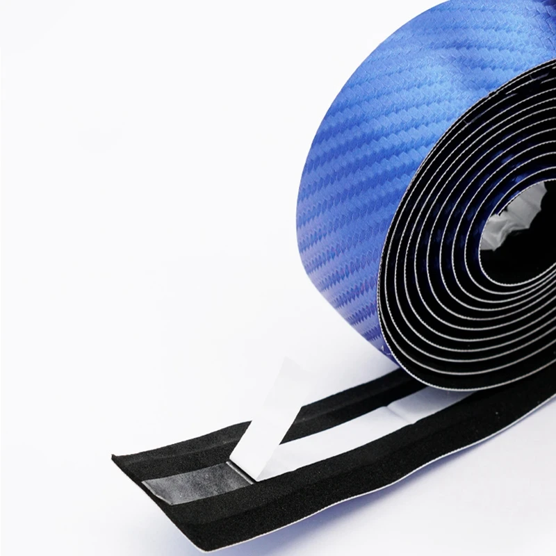 ABST  Road Bike Handlebar Tape Carbon Bicycle Bar Tape Damping Anti-Vibration +2 Bar Plug Cycling Accessories Black view 6