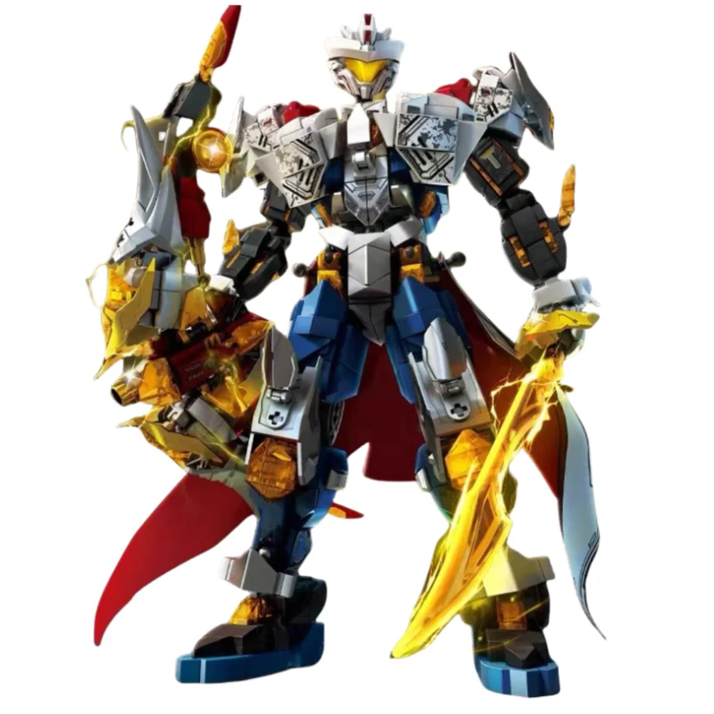 New Black Mythology Wukong Warrior Mecha Model Building Blocks Robot Children Puzzle Assembling Toys Boy Loves To Collect Gifts