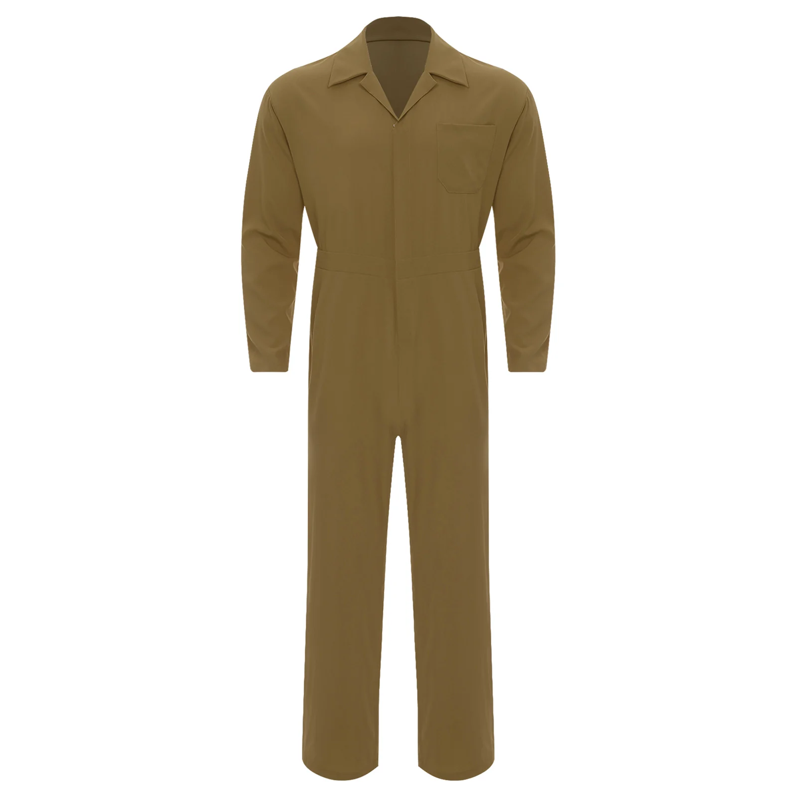 Mannen Volwassenen Monteur Overall Jumpsuit Vlucht Pak Uniformen Overalls Auto Reparatie Monteurs Carnaval Halloween Cosplay Kostuums