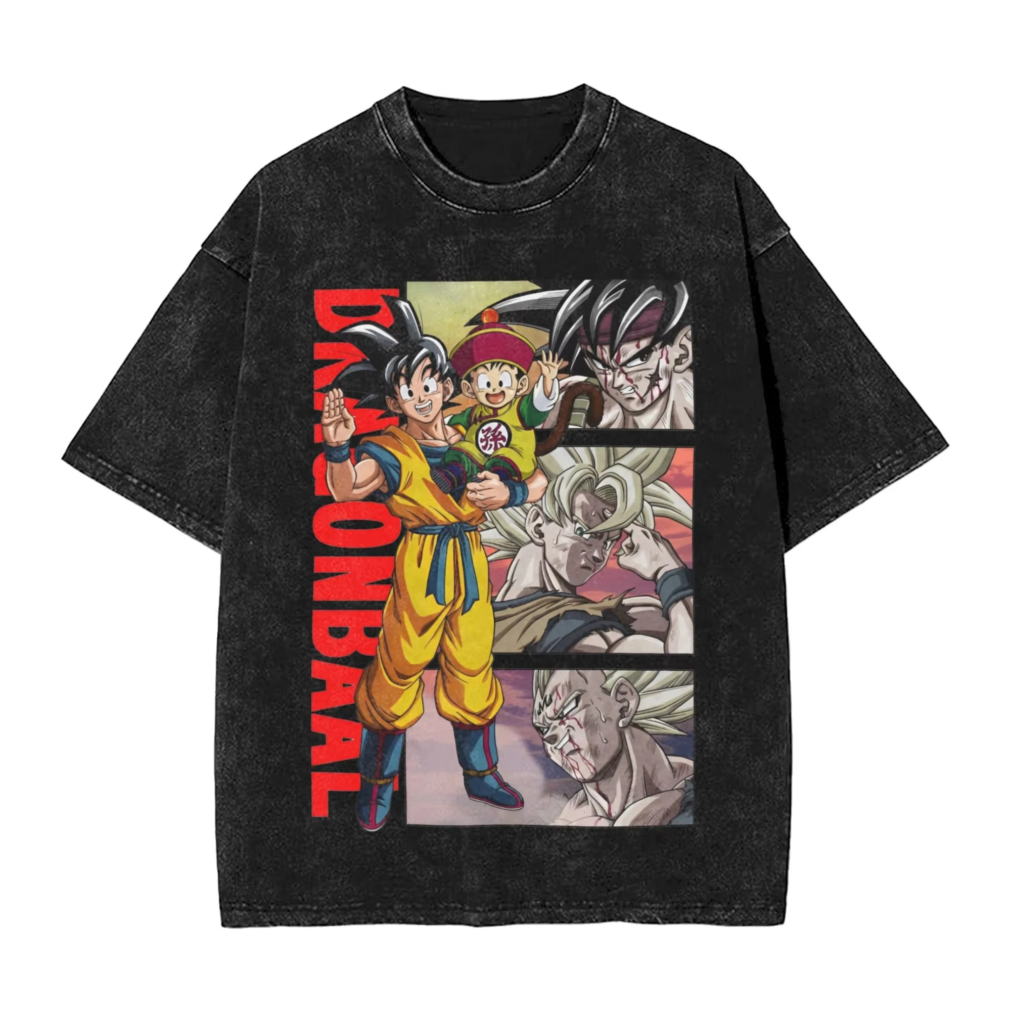 

Dragon Ball Print T Shirt 2026 Summer Cotton Unisex Casual Streetwear Graphic Top Y2K Streetwear Trend
