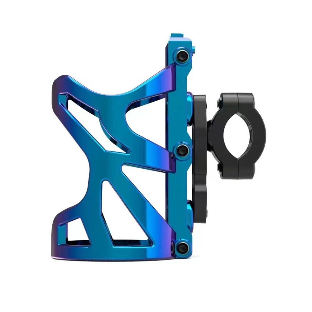 Bike Water Bottle Holder for Motorcycles and Bicycles Fits 18 32mm Handlebars Accommodates Bottles Up to 73 5MM