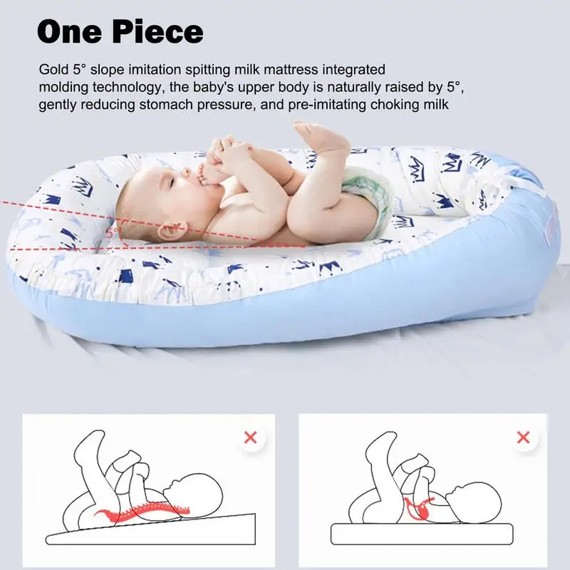 Baby Lounger Removable Cover Ultra Soft Comfortable Baby Lounger Cover Ultra Soft Comfortable Lounger Slipcover For Infants