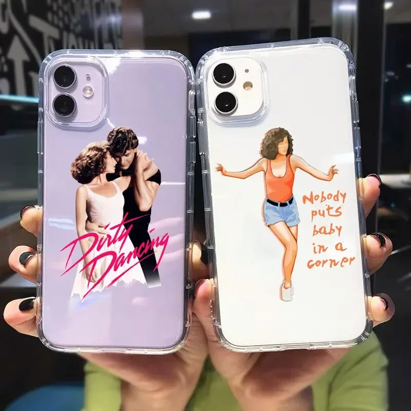 Funda de teléfono para iPhone 11, 12, 13, 14, 15 Pro Max, Mini, 7, 8 Plus, XR, XS, MAX, X, SE, sucio, baile, Hip Hop, suave, trasera