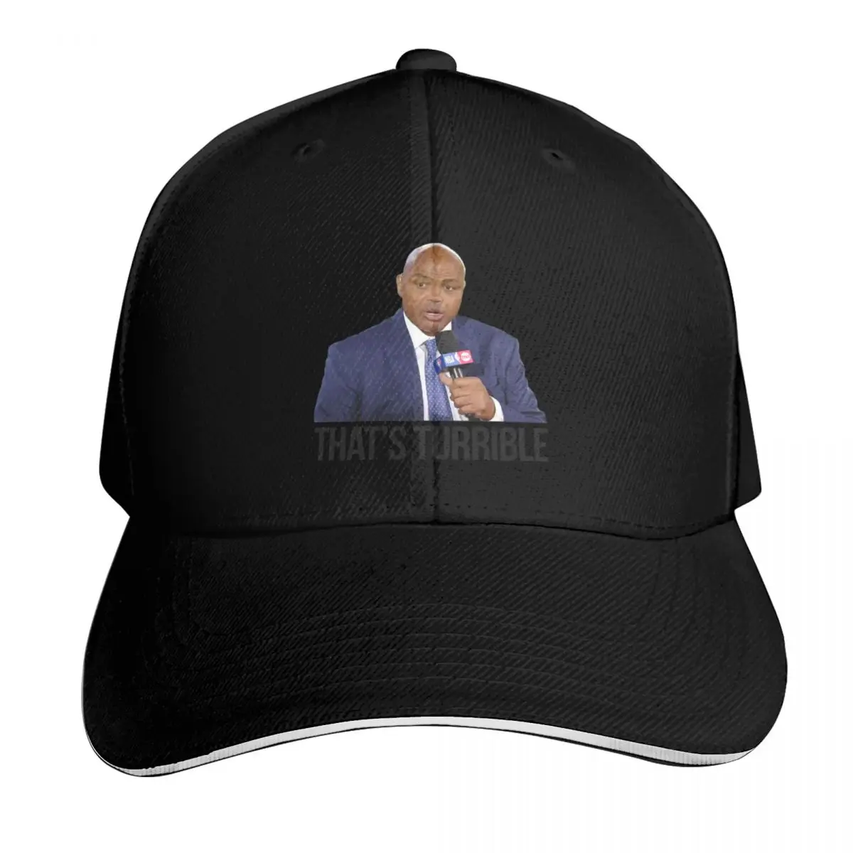 

Charles Barkley - That's Turrible Meme Baseball Cap Luxury Man Hat Golf Hat Thermal Visor summer hat Girl Men's