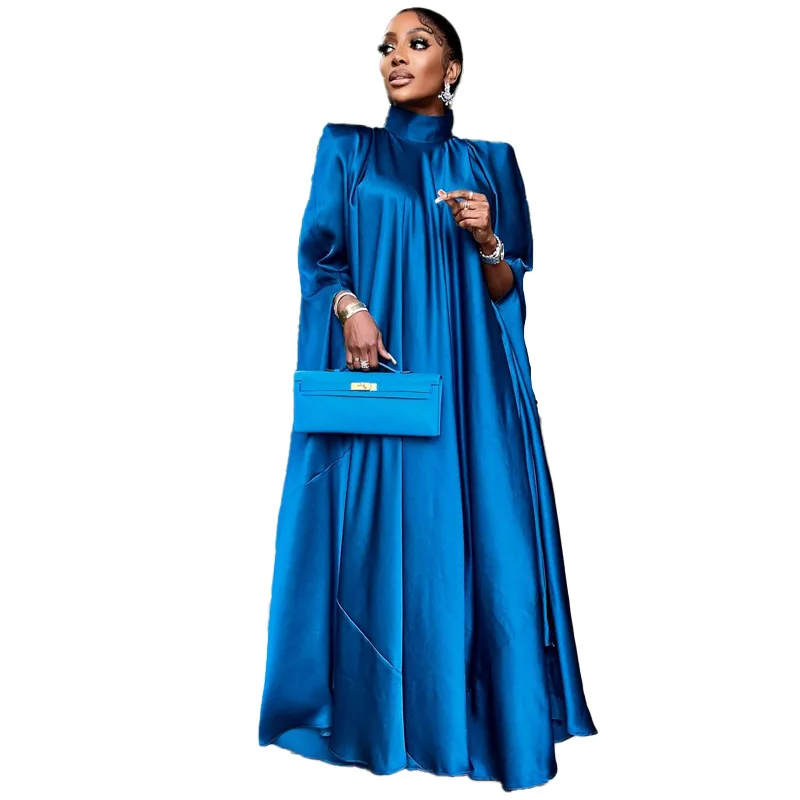 2023 African Dresses for Women Risbrdfly Robe Africaine Femme Fashion Style Ankara Outfits Abayas Kaftan Boubou Party Gowns