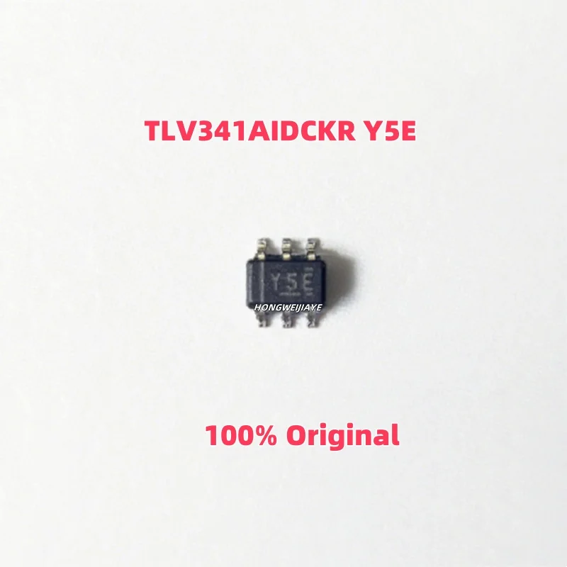 5PCS 100% New TLVH431BIDCKR YJU TLV341AIDCKR Y5E TLV7211IDCKR Y7A  SC-70-6 SOT-363 Brand New Original Chips ic