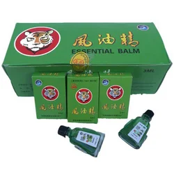 5pcs Fengyoujing Mint Pure Essential Oils Suitable For Anti Mosquito Motion Sickness Migraine Headache Treatment Massage Oil