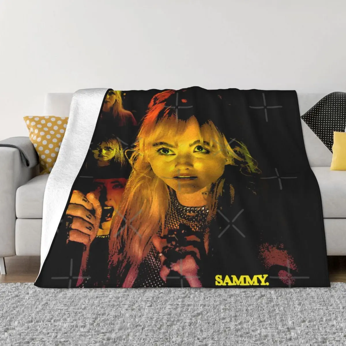 Sammy Abigail Quilt Bedroom Throw Blanket Custom Blanket Personalized Throw Blanket