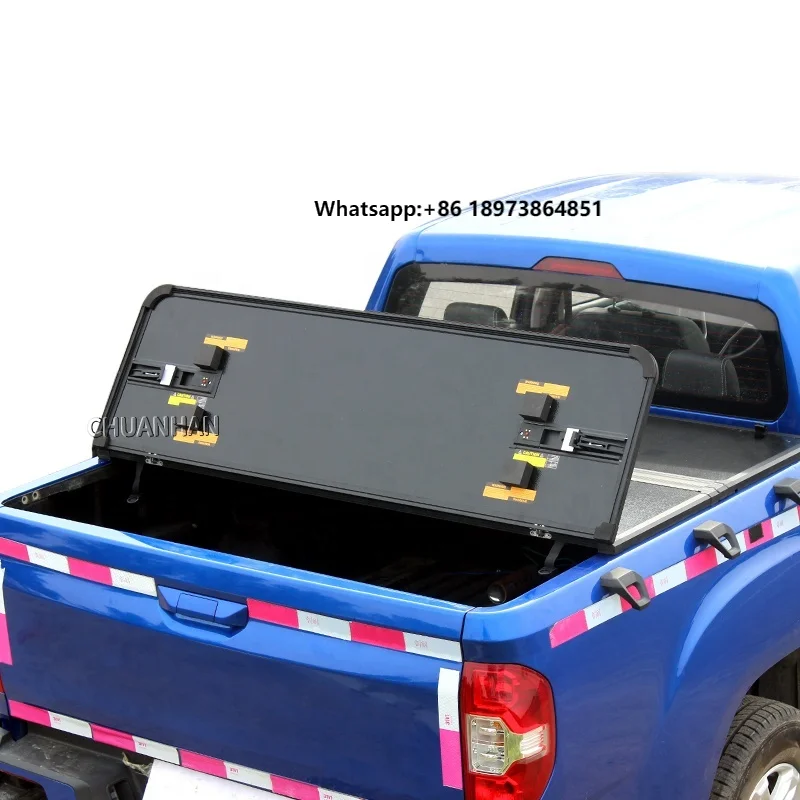

Pick up Truck Bed Cover Fit Triton Tri Fold Tonneau Cover for L200 2014 Truck Foton Tunland