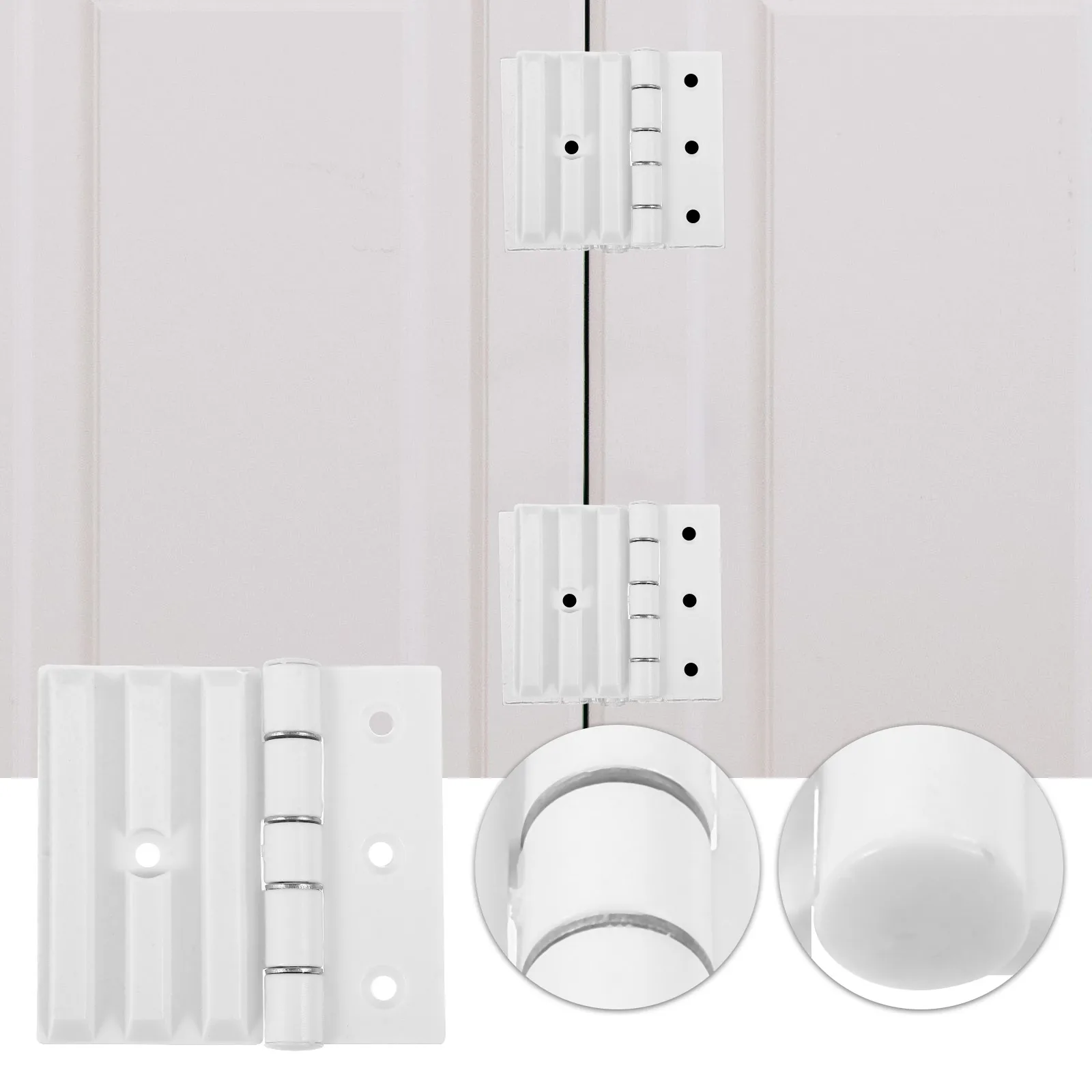 

Sauna Room Door Hinge Plastic Smooth Surface Easy Install Replacement Part for Steam Room Door Hinge Corner Cabinet Hinges