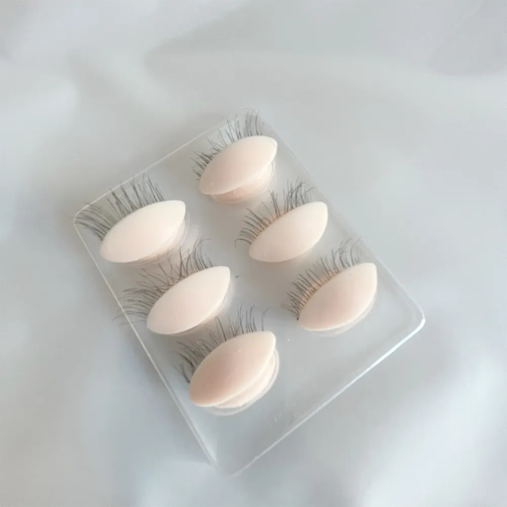 

1Set Eyelash Extension Practice Mannequin Head Mold Pink Detachable Display Head for Lash Extension Makeup Training Facial