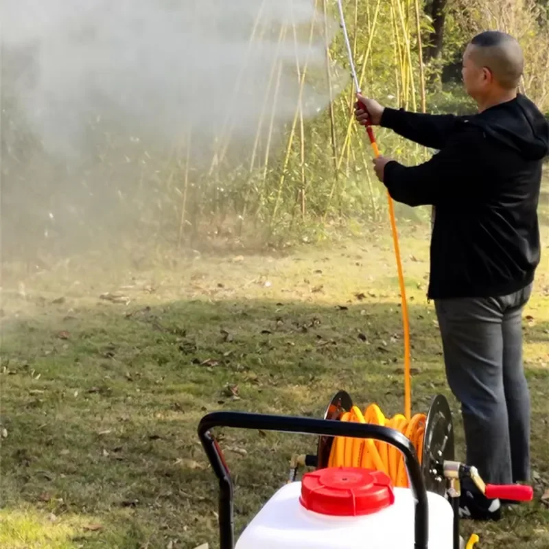Sterilization Cart Type Hand-push Type Electric Sprayer 60-high Pressure Agricultural powered Sprayer Sprayer