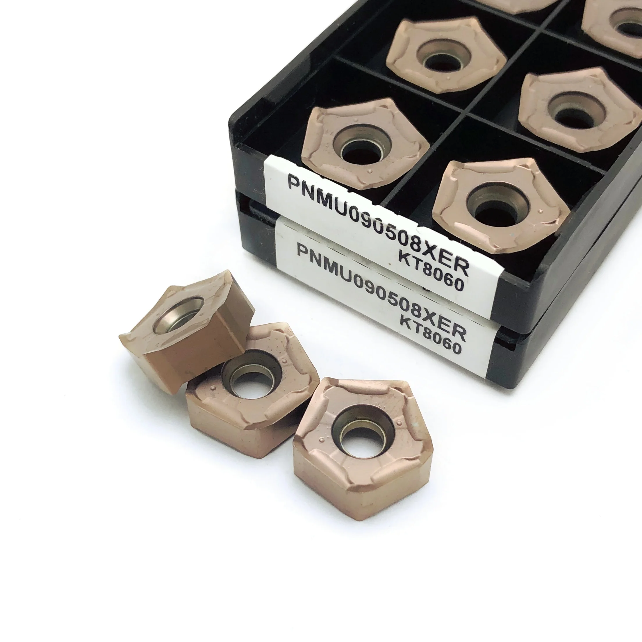 High quality 10PCS PNMU090508XER KT8030 KT8060 double side milling cutter double-sided milling inserts CNC PNMU090508