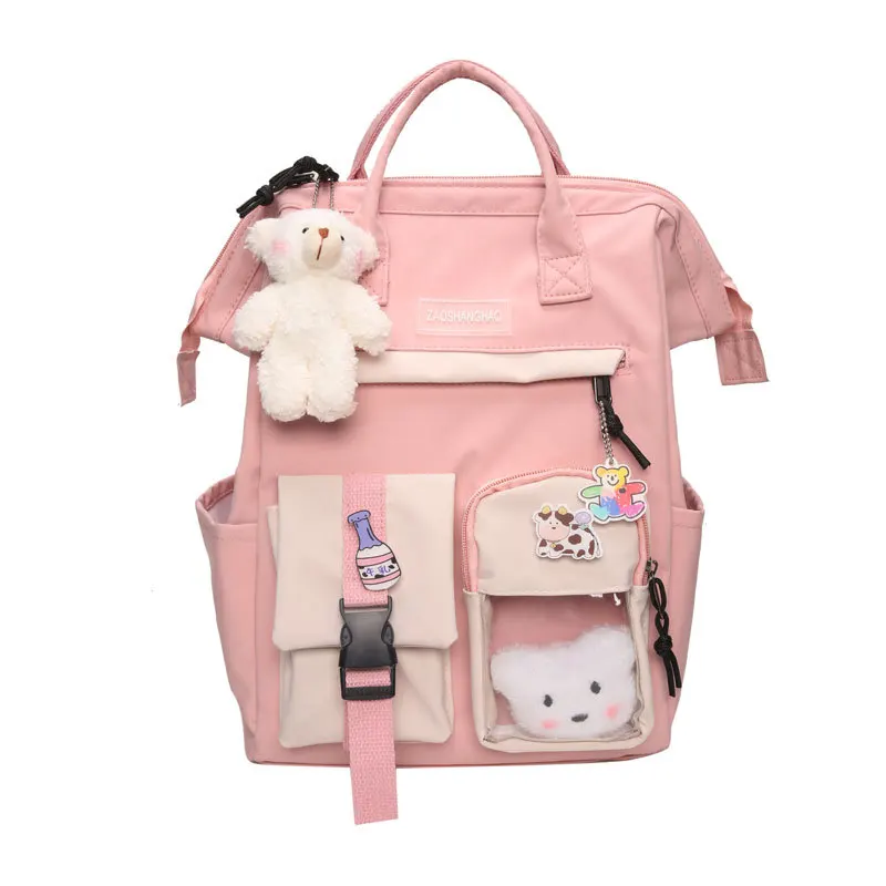 

Backpack Waterproof Backpacks Fancy High School Bags for Teenage Girl Cute Travel Rucksack