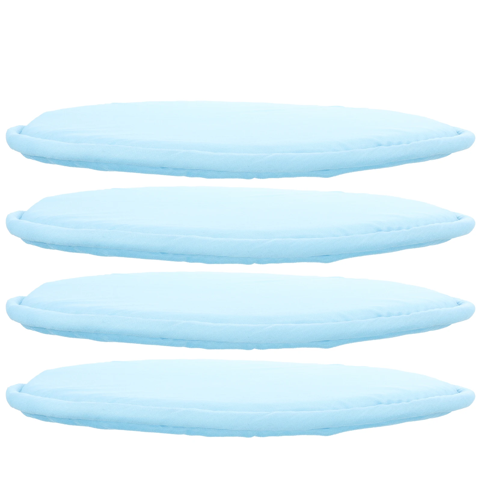

4Pcs Lightweight Portable Cushion Outdoor Seat Pad Picnic Mat Supple Round Cushion Pad for Camping Camping Seat Mat