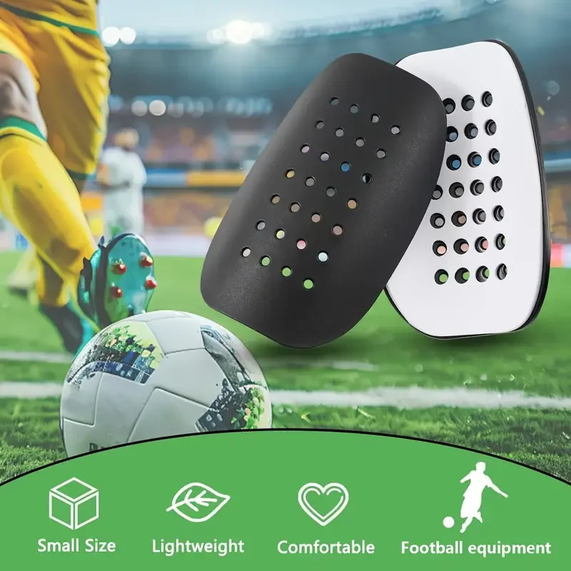 [Professional Shin Guards] Lightweight Professional Soccer Training Shin Guards, 1 Pair | Impact Reduction Buffer Protective Equ