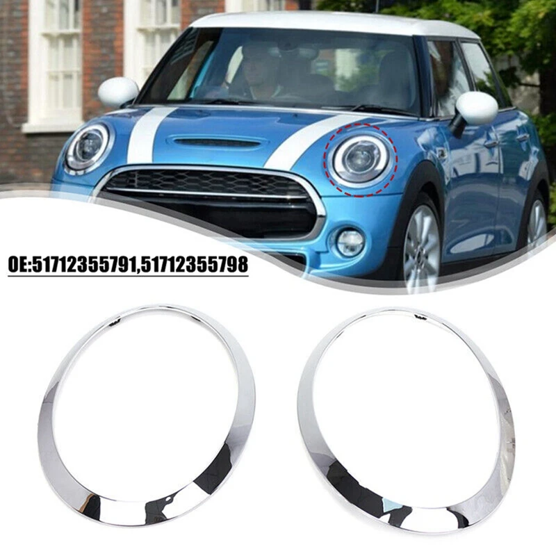 Car Headlight Ring Tail Light Surround Trim For MINI COOPER F55 2014-2019 63217351431/63218495332