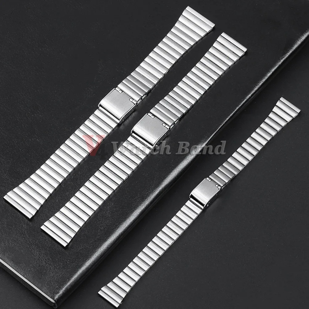 18mm for Casio F-91W Stainless Steel Watchband for SGW400 F91W F84 F105/108/A158W/168 AE1200/1300 Vintage Steel Wrist Bracelet