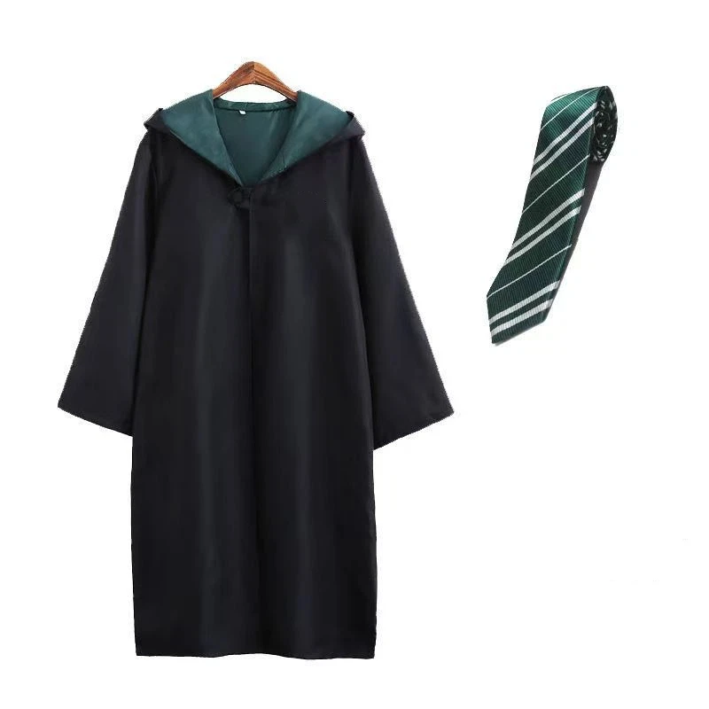 Anime Film Academy Halloween Cosplay Kostüm Robe Krawatte Potter Magischer Umhang Krawatte Hermine Kostüm Fan Urlaubsgeschenk – Detail 9