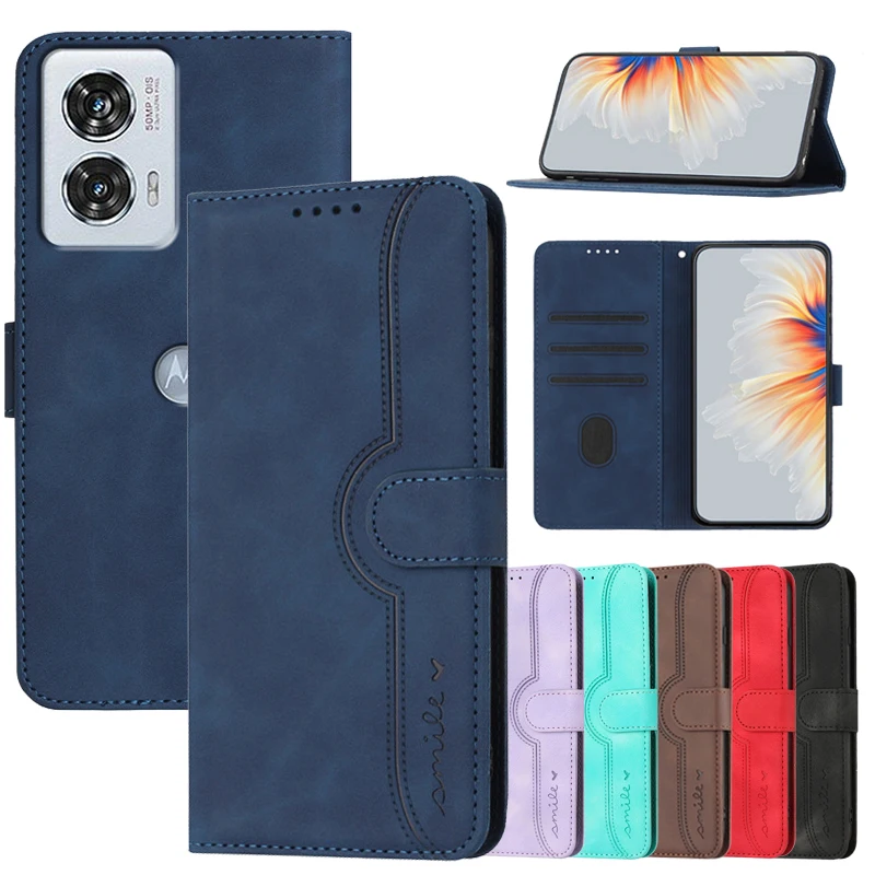 

Flip Cases For Moto Edge 50 Pro Cover on For Motorola Edge 5G 2024 X50 Ultra Edge50 Fusion Magnetic Stand Phones Wallet Shell