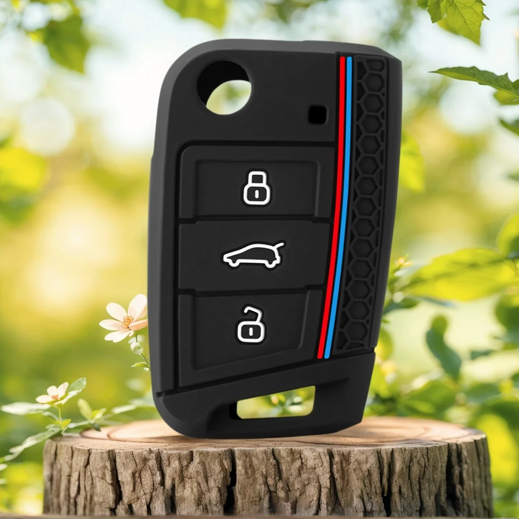 Für VW Golf7 GTI POLO T-Cross T-Roc Touran Tiguan Leon Ateca Arona Skoda Octavia Rapid Kodiaq Fabia Seat Ibiza Schlüsseletui