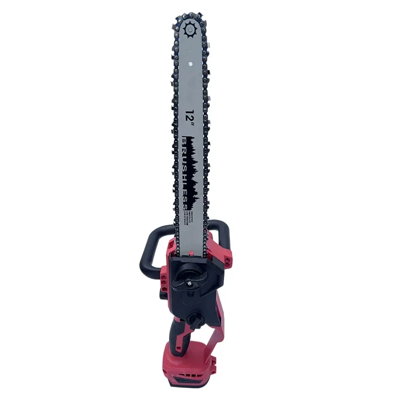 Brushless Chainsaw 12 Inch with Auto Oiler Cordless Electric Saw for Tree Cutting & Logging Wood Cutting For Milwaukee Battery view 6