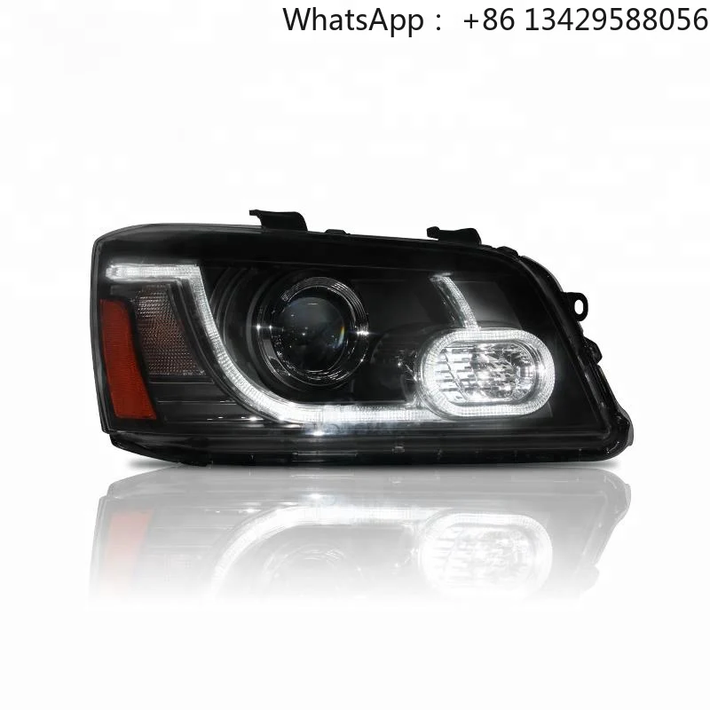 

Headlights Assembly LED Hilander Head Lamps Replacement for Toyota Kluger/Highlander 2000-2007