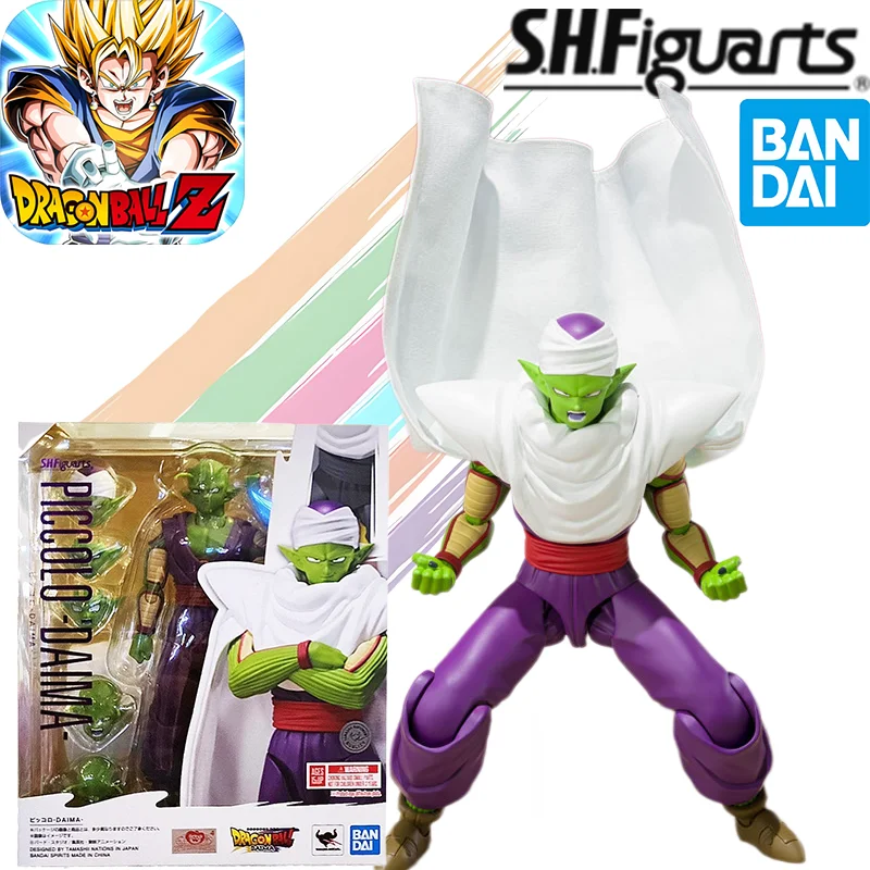 

В наличии оригинальная фигурка Bandai S.H.Figuarts Piccolo DAIMA Dragon Ball Daima, аниме, экшн-модель, фигурки Brinquedos, игрушки