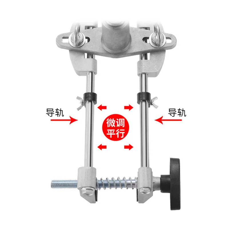 Imagem -03 - Madeira Maciça Door Lock Hole Dispositivo Instalação Rápida Lock Tool Carpintaria Slotting Machine Abertura Interior Novo