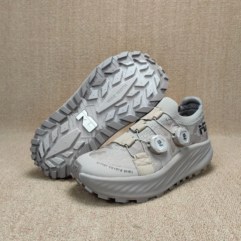 Original Brand Comfortable Wide Last Off-road Running Shoe Designer Quick Lacing Walking Jogging Shoe Unisex Breath Walking Shoe