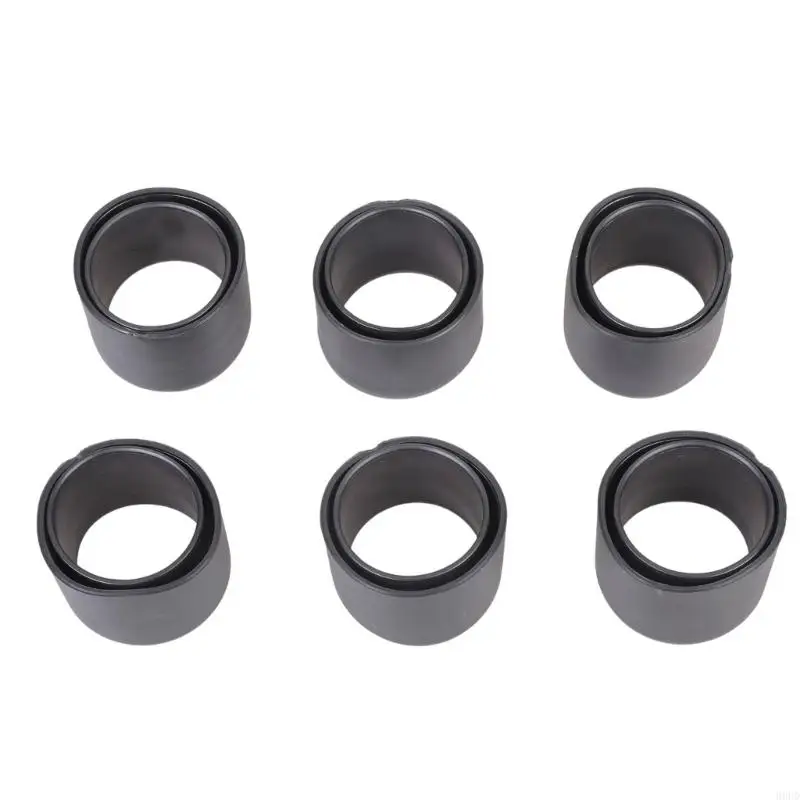 

6pack Fishing Rod Protectors Features Quickly Installation Weather Resistance for Enhances Durability 69HD