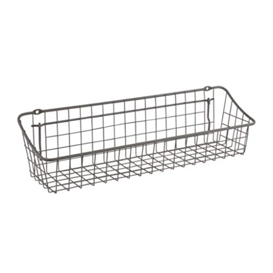 

Pegboard Wall Mount Basket, 16 x 4 x 4, Industrial Gray