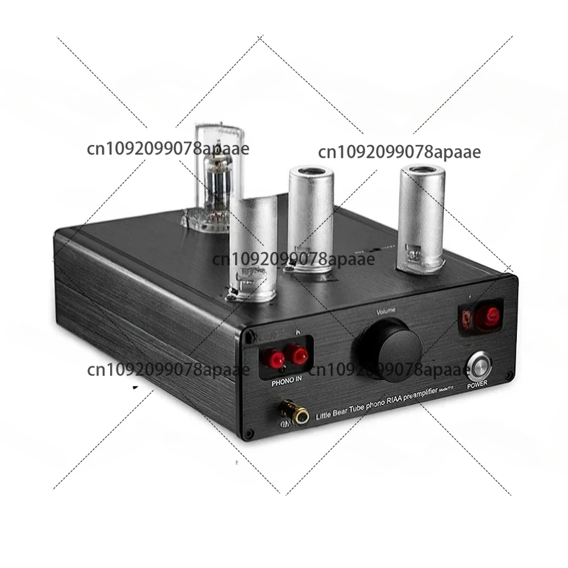 

Tube Amplifier for Vinyl Record Player, Bluetooth Phono Stage with Preamplifier, HiFi Stereo
