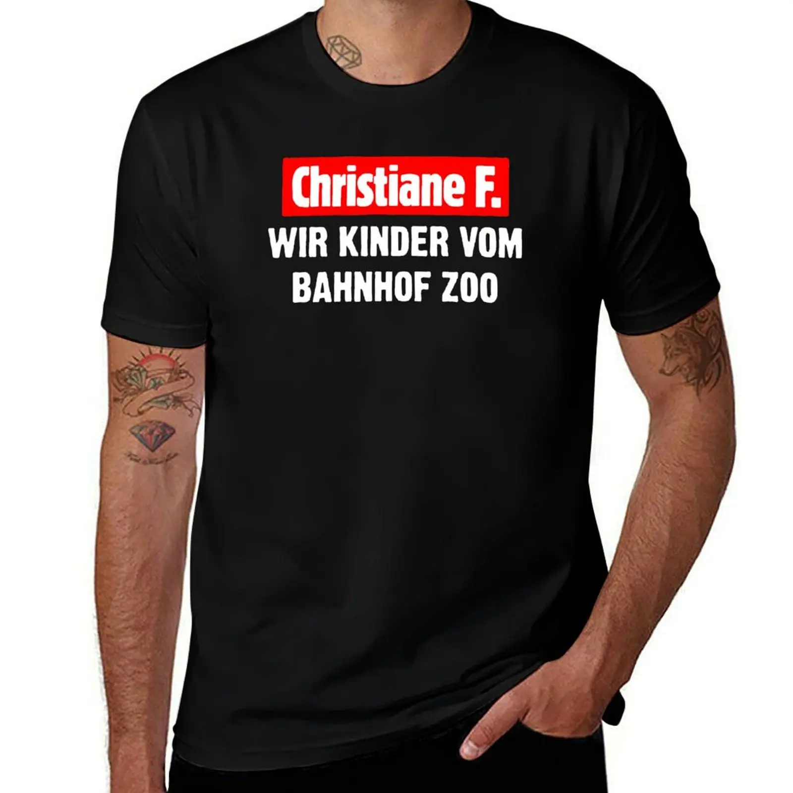 

Christiane F. T-Shirt man t shirts graphic t shirts designer man t shirt designer T-shirt