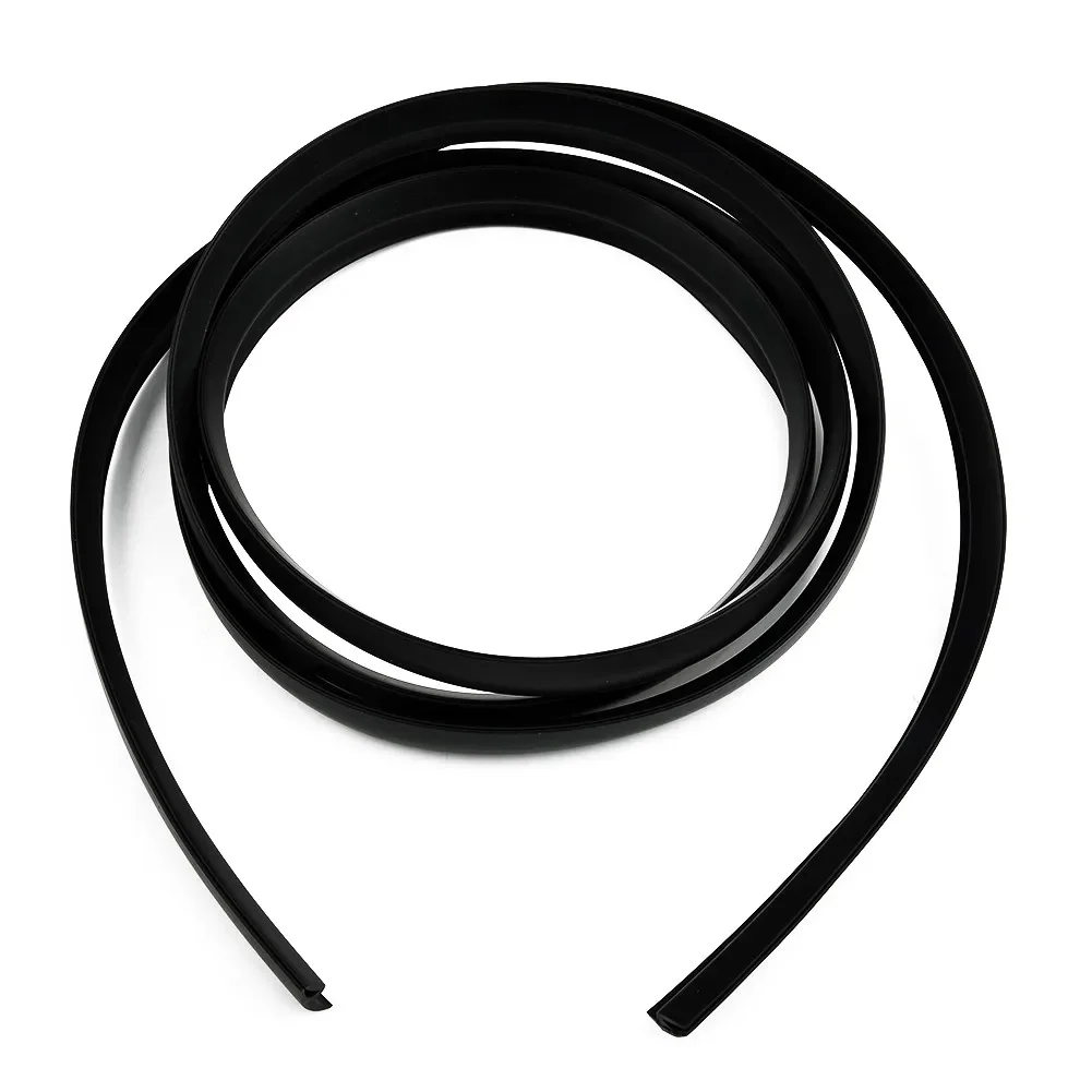 2m Car Windshield Seals Rubber Black  Sunroof Seal Strip Car Front Protector Strip Edging Car Wash & Maintenance Parts