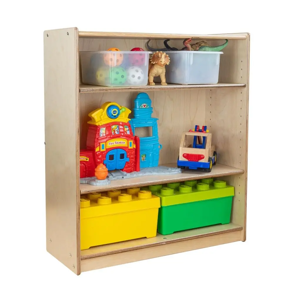 

Adjustable Shelf Birch Bookcase for Home, Office, Classroom, and Daycare | Arts & Crafts Storage